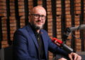 13.08.2025. Radio Kielce. Rozmowa Dnia. Na zdjęciu: Arkadiusz Bogucki - prezydent Skarżyska-Kamiennej / Fot. Wiktor Taszłow - Radio Kielce