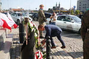 15.08.2025. Kielce. Obchody Święta Wojska Polskiego / Fot. Wiktor Taszłow - Radio Kielce