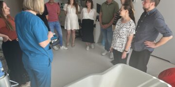 01.08.2025. Kielce. Wojewódzki Szpital Zespolony. Spotkanie z cyklu „Dzień z położną” / Fot. Iwona Murawska-Bujnowicz - Radio Kielce