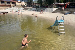 02.08.2025. Golejów. Kąpielisko / Fot. Grażyna Szlęzak - Radio Kielce