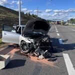 24.08.2025. Suchedniów. Wypadek / Fot. PSP Skarżysko-Kamienna
