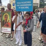 04.08.2025. Sandomierz. Pielgrzymka na Jasną Górę / Fot. Grażyna Szlęzak - Radio Kielce