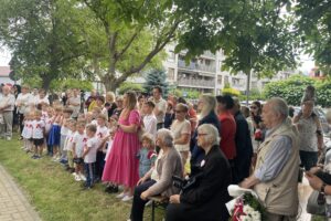 01.08.2025. Sandomierz. Uroczystości z okazji 81. rocznicy wybuchu Powstania Warszawskiego / Fot. Grażyna Szlęzak - Radio Kielce
