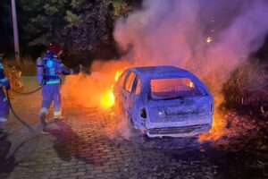 17.08.2025. Skarżysko-Kamienna. Pożar / Fot. mł. asp. Konrad Kosiarski