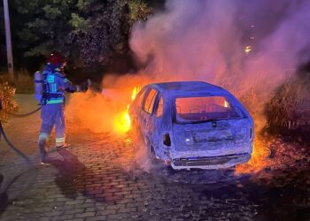 17.08.2025. Skarżysko-Kamienna. Pożar / Fot. mł. asp. Konrad Kosiarski
