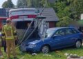 07.08.2025. Dębska Wola. Wypadek / Fot. Na Drodze Świętokrzyskie - Facebook