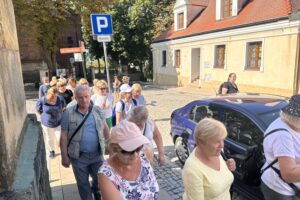 Sandomierz. Turyści / Fot. Grażyna Szlęzak - Radio Kielce