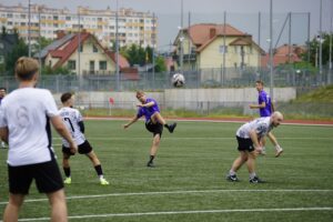 23.08.2025. Kielce. Politechnika Świętokrzyska. Finał Pacman Pizza Pucharu Ligi Osiedlowej / Fot. Adrian Karwat - Radio Kielce