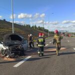 24.08.2025. Suchedniów. Wypadek / Fot. PSP Skarżysko-Kamienna