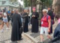 04.08.2025. Sandomierz. Pielgrzymka na Jasną Górę / Fot. Grażyna Szlęzak - Radio Kielce