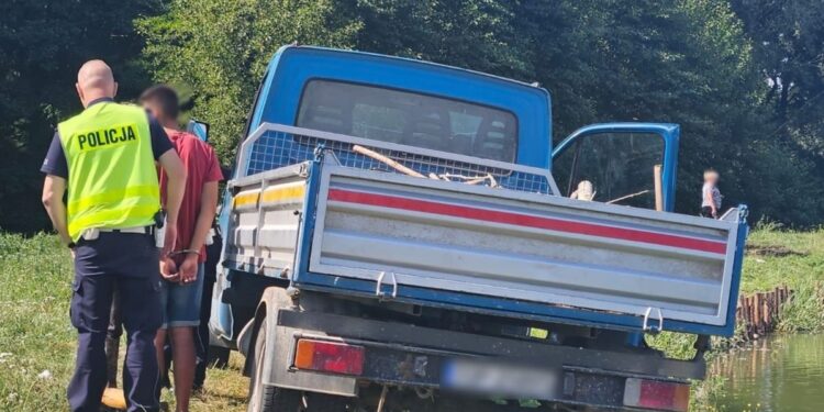 Narkotyki nad zalewem w Zochcinku