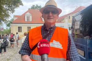 04.08.2025. Sandomierz. Pielgrzymka na Jasną Górę / Fot. Grażyna Szlęzak - Radio Kielce