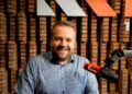 01.08.2025. Radio Kielce. Rozmowa Dnia. Na zdjęciu: Marek Materek - prezydent Starachowic / Fot. Piotr Kwaśniewski - Radio Kielce