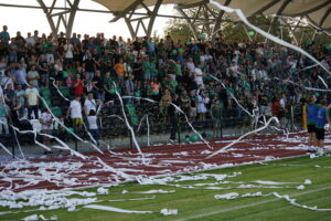 09.08.2025. Starachowice. Betclic III liga: Star - Cracovia II. Inauguracja nowego stadionu / Fot. Kamil Król - Radio Kielce