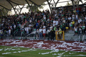 09.08.2025. Starachowice. Betclic III liga: Star - Cracovia II. Inauguracja nowego stadionu / Fot. Kamil Król - Radio Kielce