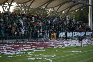 09.08.2025. Starachowice. Betclic III liga: Star - Cracovia II. Inauguracja nowego stadionu / Fot. Kamil Król - Radio Kielce