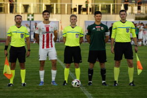 09.08.2025. Starachowice. Betclic III liga: Star - Cracovia II. Inauguracja nowego stadionu / Fot. Kamil Król - Radio Kielce