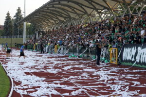 09.08.2025. Starachowice. Betclic III liga: Star - Cracovia II. Inauguracja nowego stadionu / Fot. Kamil Król - Radio Kielce