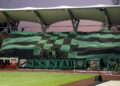 09.08.2025. Starachowice. Betclic III liga: Star - Cracovia II. Inauguracja nowego stadionu / Fot. Kamil Król - Radio Kielce