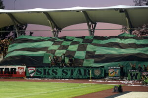09.08.2025. Starachowice. Betclic III liga: Star - Cracovia II. Inauguracja nowego stadionu / Fot. Kamil Król - Radio Kielce