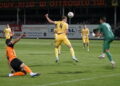 27.08.2025. Ostrowiec Św. 5. kolejka Betclic 3. Ligi: KSZO 1929 - Czarni Połaniec / Fot. Kamil Król - Radio Kielce
