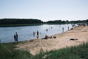 13.08.2025. Antoniów. Zalew / Fot. Magdalena Galas-Klusek - Radio Kielce