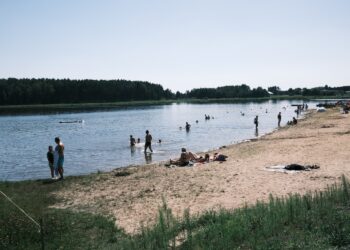13.08.2025. Antoniów. Zalew / Fot. Magdalena Galas-Klusek - Radio Kielce