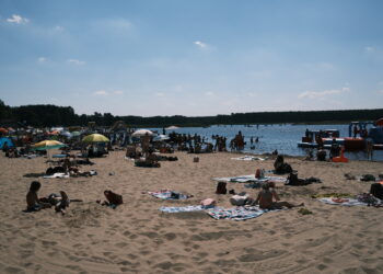 Plaża, która zamieni się w kino