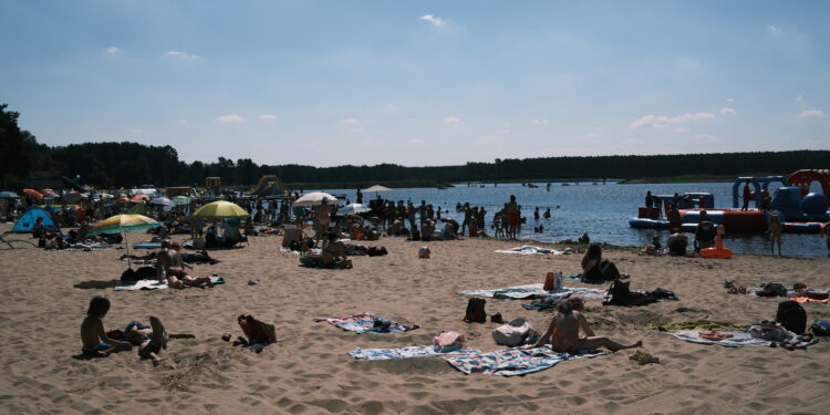 Plaża, która zamieni się w kino