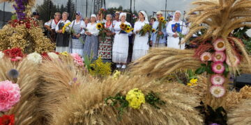 Powiatowe dożynki okazją to podziękowań