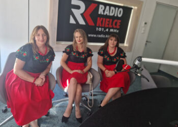 Jak gospodynie i gospodarze z Klimontówka z wizytą w Radiu Kielce - Radio Kielce