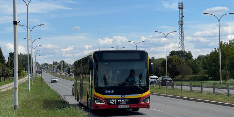 22.08.2025. Kielce. Ulica Krakowska. Miejsca, w których będa budowane nowe przystanki autobusowe / Fot. Wiktor Taszłow - Radio Kielce