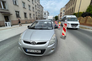 27.08.2025. Kielce. Ulica Seminaryjska. Remont / Fot. Wiktor Taszłow - Radio Kielce