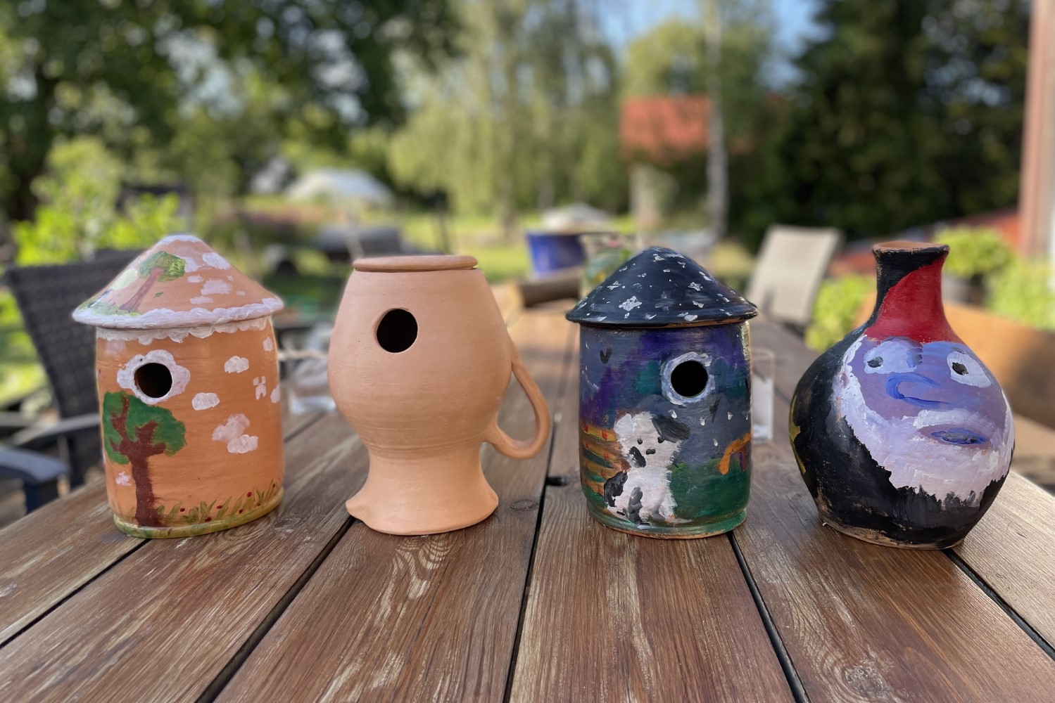 Mieszkańcy Bliżyna przygotują budki ceramiczne dla sikorek