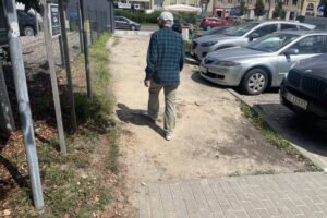 Błotnista kałuża nie będzie utrudniała życia mieszkańcom Kielc