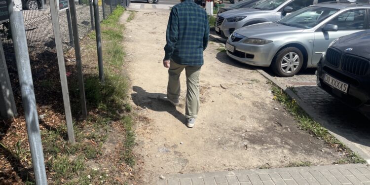 Błotnista kałuża nie będzie utrudniała życia mieszkańcom Kielc
