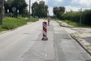 4.08.2025. Kielce. Remont ulicy Kołłątaja / Fot. Jarosław Kubalski – Radio Kielce