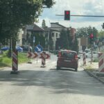 4.08.2025. Kielce. Remont ulicy Kołłątaja / Fot. Jarosław Kubalski – Radio Kielce