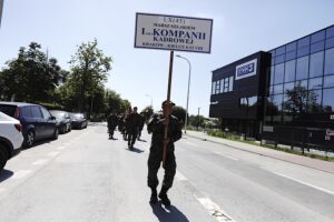 12.08.2025. Kielce. Po raz 60. Marsz Szlakiem I Kompanii Kadrowej wkroczył do Kielc / Fot. Jarosław Kubalski - Radio Kielce