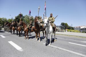 12.08.2025. Kielce. Po raz 60. Marsz Szlakiem I Kompanii Kadrowej wkroczył do Kielc / Fot. Jarosław Kubalski - Radio Kielce