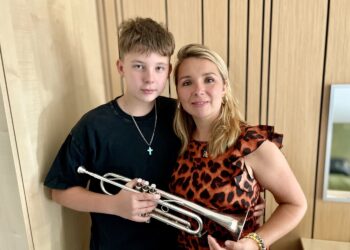 Chodzi do siódmej klasy, uwielbia jazz, a dziś zagra dla kieleckich melomanów