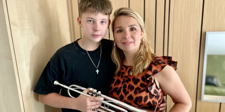 Chodzi do siódmej klasy, uwielbia jazz, a dziś zagra dla kieleckich melomanów