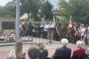10.08.2025. Starachowice. Uroczystości w 82. rocznicę rozbicia aresztu przez Antoniego Hedę „Szarego” / Fot. Anna Głąb - Radio Kielce