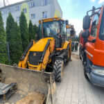 17.08.2025. Kielce. Osiedle Czarnów. Awaria wodociągu / Fot. Wiktor Taszłow - Radio Kielce