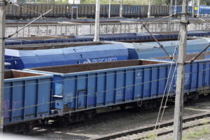 PKP CARGO. Pociąg towarowy / Fot. Jarosław Kubalski - Radio Kielce