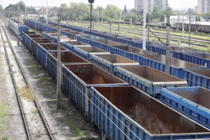 PKP CARGO. Pociąg towarowy / Fot. Jarosław Kubalski - Radio Kielce