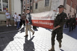 05.08.2025. Kraków. Uroczystości poprzedzające 60. Marsz Szlakiem I Kompanii Kadrowej / Fot. Jarosław Kubalski - Radio Kielce