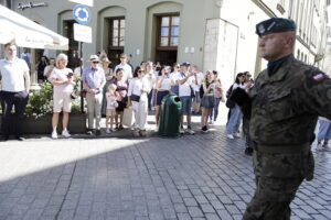 05.08.2025. Kraków. Uroczystości poprzedzające 60. Marsz Szlakiem I Kompanii Kadrowej / Fot. Jarosław Kubalski - Radio Kielce