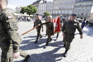 05.08.2025. Kraków. Uroczystości poprzedzające 60. Marsz Szlakiem I Kompanii Kadrowej / Fot. Jarosław Kubalski - Radio Kielce