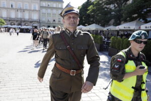 05.08.2025. Kraków. Uroczystości poprzedzające 60. Marsz Szlakiem I Kompanii Kadrowej / Fot. Jarosław Kubalski - Radio Kielce